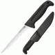 Cold Steel Commercial Series 6in Filet Knife with Sheath, Black/Silver, 11 1/4in, CS-20VF6SZ