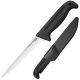 Cold Steel Commercial Series 6in Filet Knife with Sheath, Black/Silver, 11 1/4in, CS-20VF6SZ