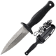 Cold Steel Counter TAC II AUS 8A Stainless Knife, Black/Silver, 6 3/4in, CS-10BCTM