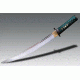 Cold Steel Dragonfly O Tanto, Ray Skin Handle, Wood Scabbard Sword, CS-88DT