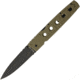 Cold Steel Hold Out I Lockback Green Folding Knife,5.5in,Standard Edge,Black,Green,G10 Handle CS11HXVG