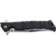 Cold Steel Large Luzon 13.5in Folding Knife, Black/Silver, CS-20NQX