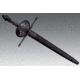 Cold Steel MAA Shell Hilt 19.5 Dagger, Black, CS-88SHDM