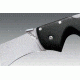 Cold Steel Rajah II Folding Knife, 6in Plain Carpenter AUS 10A w/Stonewash Finish, Black Griv-Ex Handle, CS-62JL