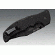 Cold Steel Recon 1 Folding Knife, 4in Clip Point Combo Carpenters CTS-XHP Alloy w/ DLC Coating, Black G10 Handle, CS-27TLCCH