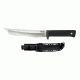 Cold Steel Recon Tanto in San Mai 11 3/4in Fixed Blade Knife, Black/Silver, CS-35AM