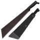 Cold Steel Slant Tip Machete, w/o Sheath, 1055 Carbon Steel with Black Baked-On Anti Rust Matte Finish, Black, 18 in, CS-97ST18