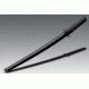 Cold Steel Wakazashi Bokken Training Sword, 21in, Black Polypropylene, CS-92BKKB