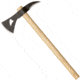 Cold Steel Weeping Heart Hawk, Drop Forged 1055 High Carbon Steel Blade, Wood, American Hickory Handle, 22in, CS-90AWH