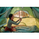 Coleman Big Bay Mummy Sleeping Bag, 20F, Moss, CM1010410015-5