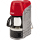Coleman Coffeemaker Portable Propane, Red/Stainless Steel Carafe 187800