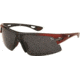 Coleman TR90 Sport 6501 Polarized Sunglasses - Black And Burgundy Frame, Smoke Lenses CC2 6501-C1