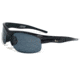 Coleman Trailblazer Sunglasses, Shiny Black Frame, Smoke Lens Lens, Polarized, C6049-C1