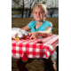 Coleman Watermelon Shaped Tablecloth Weights, Set of 4, Spring Clip, Red / Green 2000015177