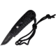 Colonial Auto CKC Series Automatic Folding Knife, 1.75in, Black Serrated Stainless Blade, Black Sculpted ABS Handle, 211