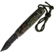 Colonial Auto Ranger Button Lock Automatic Folding Knives 2.75in, Black Oxide Coated Partially Serrated Stainless Tanto Blade, Mossy Oak Camo Handle, COL114