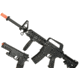 Colt Licensed M4 A1 RIS Spring Powered and 1911 Spring Pistol On Duty Kit, Black, Large, 180785