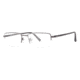 Columbia Barlow Ridge Single Vision Prescription Eyeglasses - Frame Shiny Gunmetal CBBARLOWRDG01