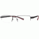 Columbia Big Horn Eyeglass Frames - Frame Semi Matte Black/Black-Red CBBIGHORN01