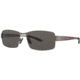 Columbia Hudson 100 Progressive Prescription Sunglasses CBHUDSONPZ10001 - Frame Color: Medium Gunmetal / Intense Red