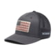 Columbia Mesh Tree Flag Ball Cap, Shark/Shark, XXL, 1837101-013-XXL