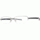Columbia Sawtooth Bifocal Prescription Eyeglasses - Frame Matte Silver/Grey, Size 51/18mm CBSAWTOOTH03