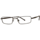 Columbia Tahoe Single Vision Prescription Eyeglasses - Frame Semi Matte Brown, Size 51/19mm CBTAHOE02