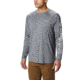 Columbia Terminal Tackle Heather Long Sleeve Shirt - Mens, Charcoal Hthr, Cool Grey Logo, Small, 170942-030-S