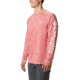 Columbia Terminal Tackle Heather Long Sleeve Shirt - Mens, Sunset Red Hthr, White Logo, Small, 170942-683-S