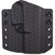 Comp-Tac Basket Weave Warrior Owb Kydex Holster, Glock 17 Gen 5, Right Hand, Basketweave, Black, C847GL044R00N