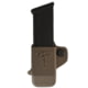 Comp-Tac Single Mag Pouch OWB Kydex, Size 4 - Glock 9/40 Double Stack, .45 GAP, Left Hand, Dark Earth, C62104000LFDN