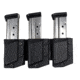 Comp-Tac Tri-Mag Pouch, Slick, Size 11 - Sig Sauer P365, P226 9/40, Springfield XD 9/40, Walther PPQ 9/40, Left Side Carry/Right Hand Shooter, Black, Mag Size 11, C62511SL0LBKN