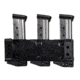 Comp-Tac Tri-Mag Pouch, Slick, Size 11 - Sig Sauer P365, P226 9/40, Springfield XD 9/40, Walther PPQ 9/40, Left Side Carry/Right Hand Shooter, Black, Mag Size 11, C62511SL0LBKN