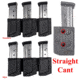 Comp-Tac Tri-Mag Pouch, Slick, Size 11 - Sig Sauer P365, P226 9/40, Springfield XD 9/40, Walther PPQ 9/40, Left Side Carry/Right Hand Shooter, Black, Mag Size 11, C62511SL0LBKN