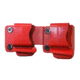 Comp-Tac Twin Magazine Pouch W/ Belt Clip, Size 4 - Glock 9/40 Double Stack, .45 GAP, Left Hand, Kydex Red, C62304000LRDN