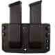Comp-Tac Twin Warrior Mag Pouch OWB Kydex, Size 11-Brt 92/96, CZ 75, Sig P226 9/40, Spg XD 9/40, PPQ 9/40, Black, C70911000NBKN