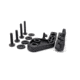 Rounded Holster Claw Kit, IWB/Tuckable, Black, One Size, CE-CLAW-KIT