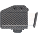 Rounded Horizontal Magazine Holster for 45ACP Double Stack, Ambidextrous, Carbon Fiber Black, CEF000016