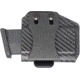 Rounded Horizontal Magazine Holster for 9/40 Double Stack, Ambidextrous, Carbon Fiber, CEX-940-DS-CF-HZTLMAG