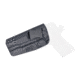 Rounded IWB KYDEX Holster, 1911 4.25in Commander, Non-Rail, Left Hand, Black, CEX-1911-425NR-BK-LH-VAR
