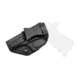 Rounded IWB KYDEX Holster, Bersa Thunder .380/22 LR, Left Hand, Black, BSA-THNDR38022-BK-LH-VAR