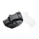Rounded IWB KYDEX Holster, Bersa Thunder .380 CC, Left Hand, Black, BSA-THNDR380CC-BK-LH-VAR