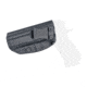 Rounded IWB KYDEX Holster, CZ 75 SP01 Phantom, LH, Black, CZU-75SP01PHNTM-BK-LH-VAR