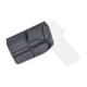 Rounded IWB KYDEX Holster, Sig Sauer P320 Compact/Carry, RMR Cut, Right Hand, Black, SSR-P320-BK-RH-VAR-RMR