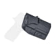 Rounded IWB KYDEX Holster, Sig Sauer P320 Full Size, Right Hand, Black, SSR-P320FS-BK-RH-VAR