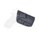 Rounded IWB KYDEX Holster, Springfield XD 4in Full Size Service Model, Gen1, Right Hand, Carbon Fiber, SFA-XD40FS-CF-RH-VAR