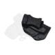 Rounded IWB KYDEX Holster, Taurus 738 TCP, Right Hand, Black, TRS-738-BK-RH-VAR