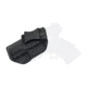 Rounded IWB KYDEX Holster, Walther PPQ M1 4.0in 9mm, Left Hand, Black, WTR-PPQ-BK-LH-VAR