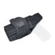 Rounded OWB KYDEX Paddle Holster, Canik TP9SA, Right Hand, Carbon Fiber Black, CNK-TP9SA-CF-RH-OWBPDL