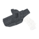 Rounded OWB KYDEX Paddle Holster, Canik TP9SFX, Right Hand, Black, CNK-TP9SFX-BK-RH-OWBPDL